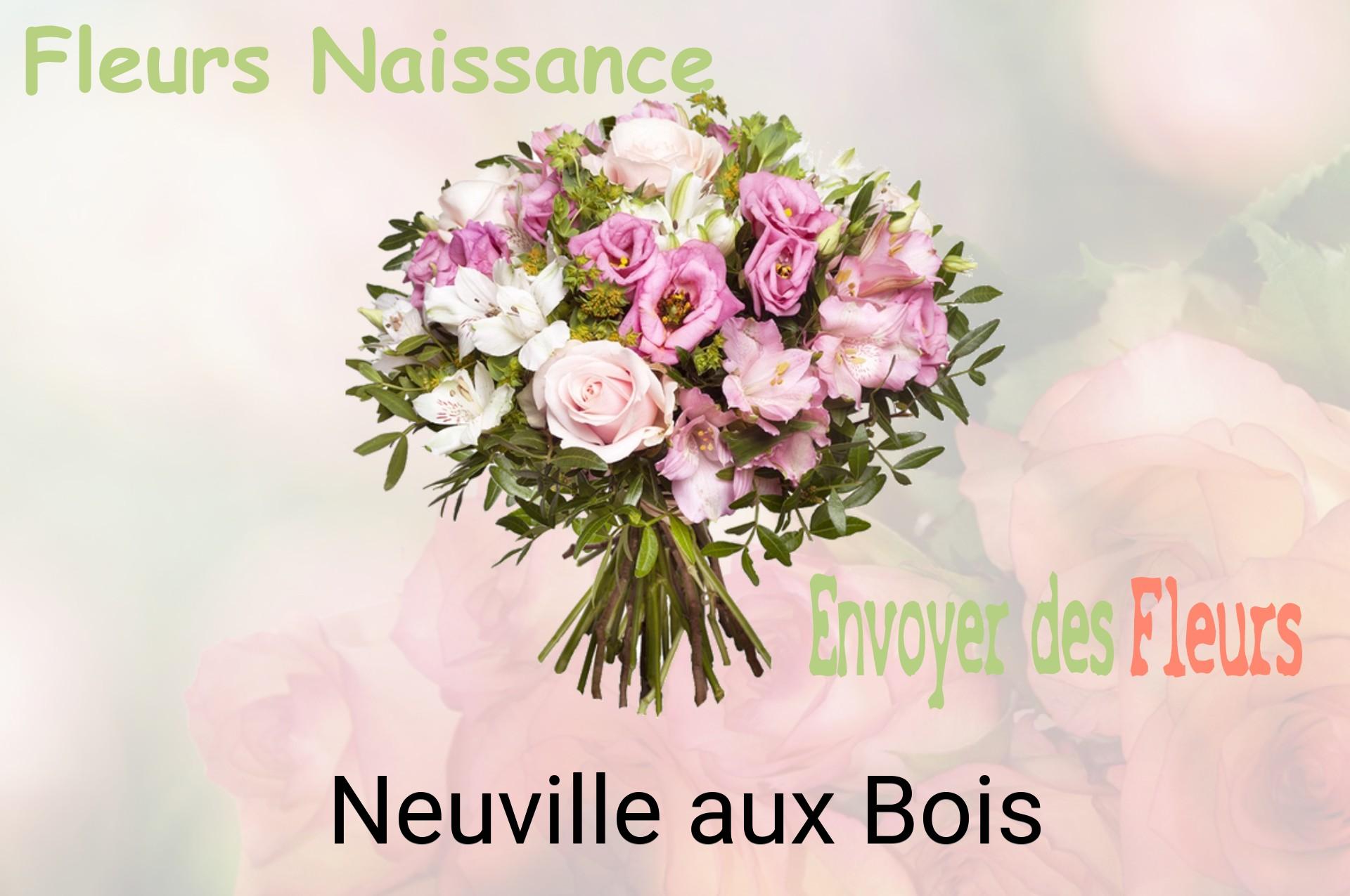 Bouquet de fleurs de naissance livré à Neuville-aux-Bois
